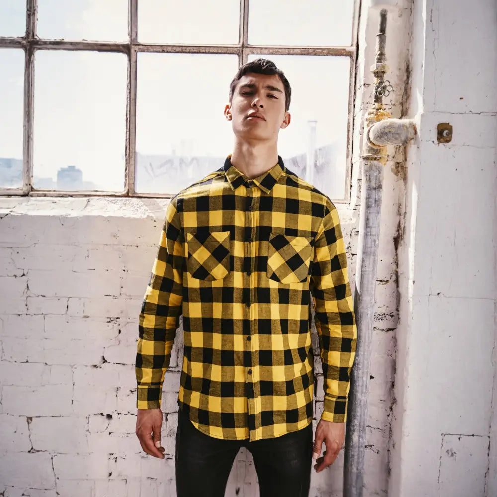 Checked Flanell Shirt - Urban Classics