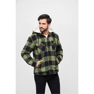 Hooded Lumber Jacket Sweater - Brandit