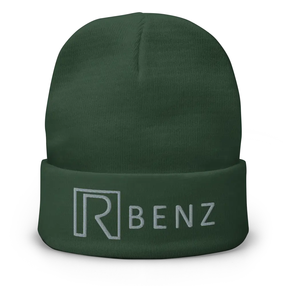 R-benz Embroidered Beanie