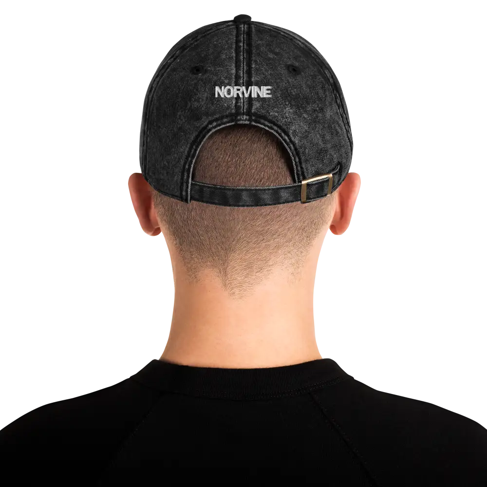 Vintage Cotton Twill Cap Headwear - Norvine